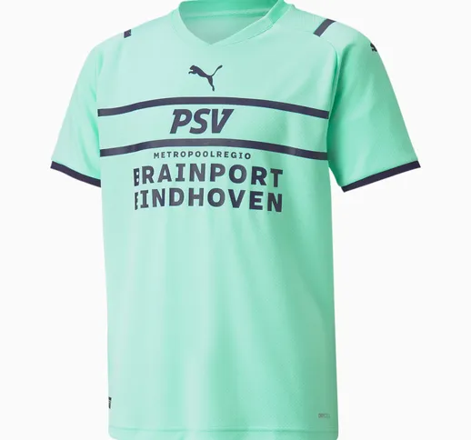 Maglia gara PSV Third Replica Youth 21/22, Verde, Taglia 176 | PUMA