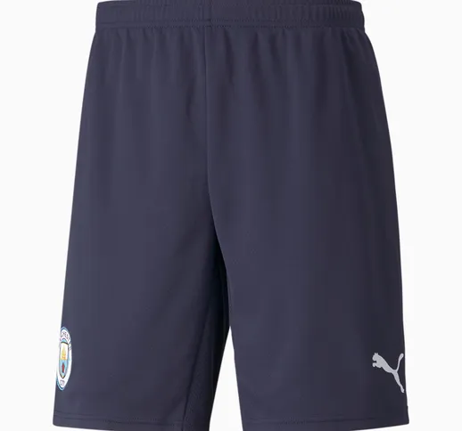 Shorts da calcio Third Man City Replica da uomo 21/22, Blu/Bianco, Taglia Piccolo | PUMA