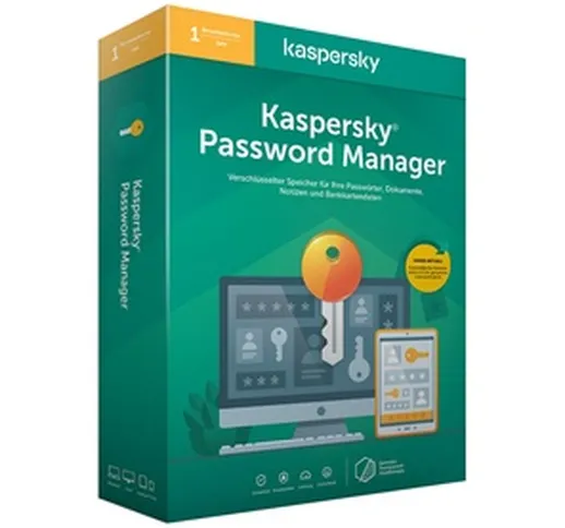 Kaspersky Password Manager 2022 con validità di 1 anno per 1 dispositivo