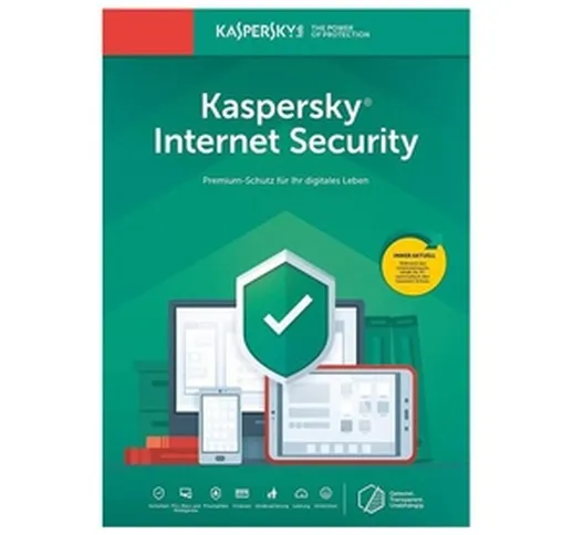 Kaspersky Internet Security 2021 disponibile con validità di 1 o 2 anni per un massimo di...