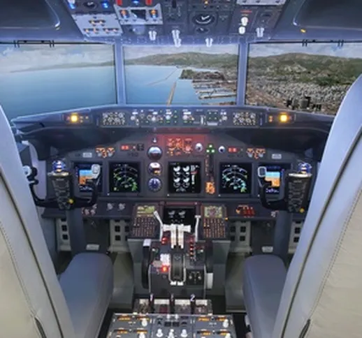 Esperienza di volo con simulatore Boeing 737 da  (sconto fino a 70%)
