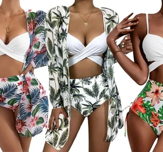 Bikini Macarena con vestito da spiaggia, disponibili in 4 taglie e 5 modelli