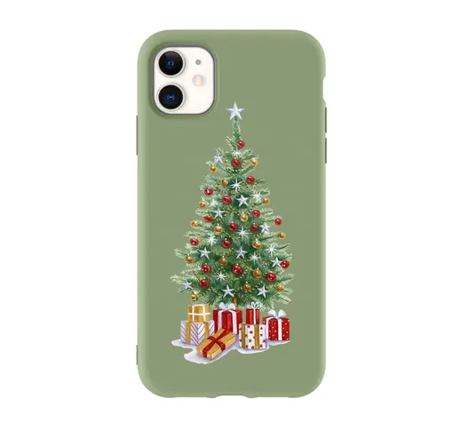 Custodia per iPhone con albero natale