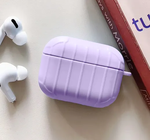 Custodia per AirPods Pro con design valigia