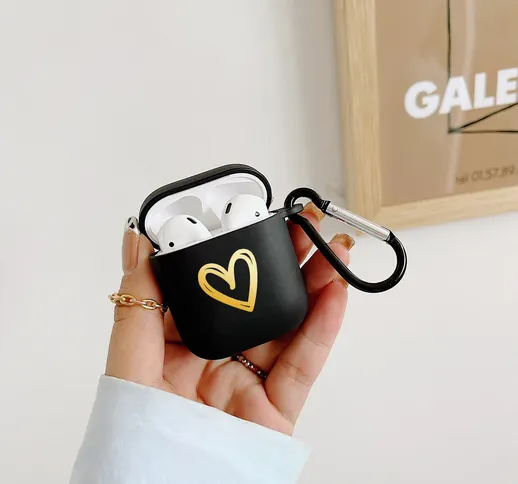 Custodia per Airpods con stampa cuore