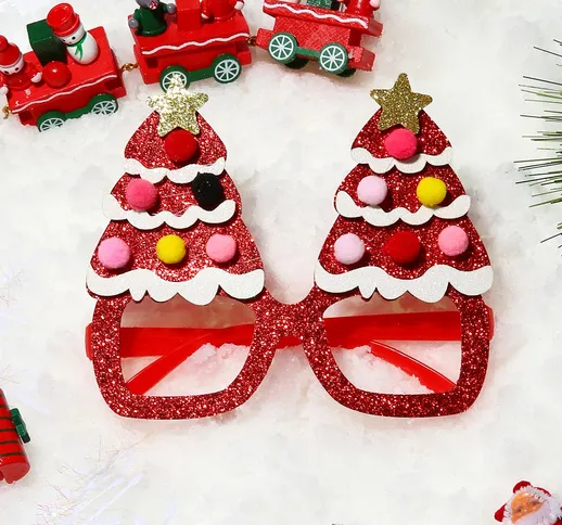 Montatura per occhiali Natale Decorazione dell'albero