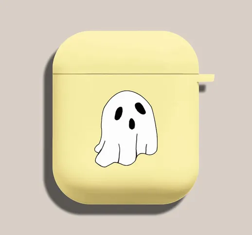 Custodia per Airpods Halloween con modello fantasma