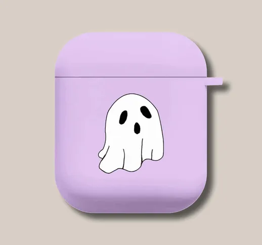 Custodia per Airpods Halloween con modello fantasma