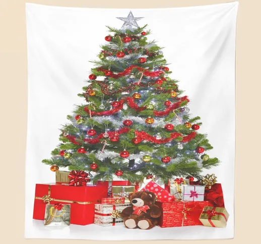 arazzo albero di Natale stampa