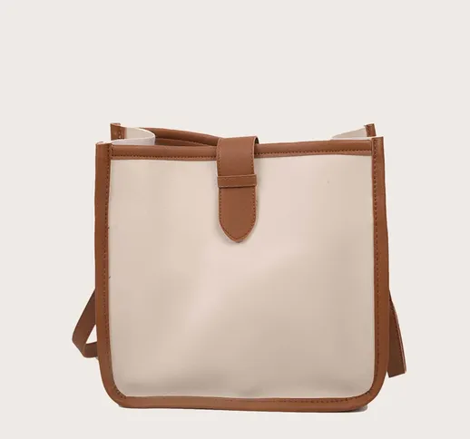 Borsa a secchiello minimalista