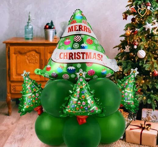12 pezzi decorazioni albero di Natale palloncino