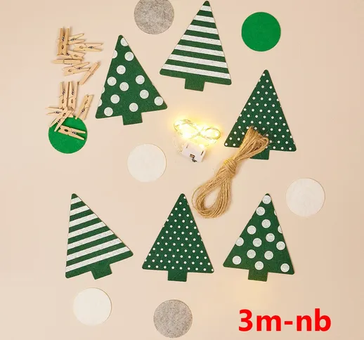 1 pezzo 3m stringa di luci albero di Natale