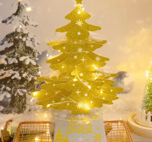1 set luce decorativa albero di Natale