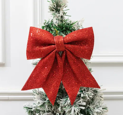 1 pezzo decorazione albero di Natale fiocco