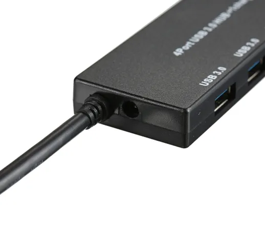 Velocità di trasferimento 5 Gbps USB 3.0 Super Speed Mini 5 porte con porta di ricarica de...