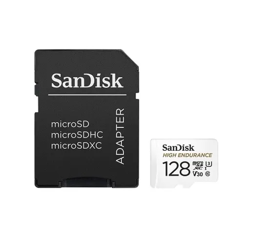 SanDisk Scheda TF da 128 GB C10 V30 U3 Scheda Micro SD ad alta velocità Supporto fino a 4K...