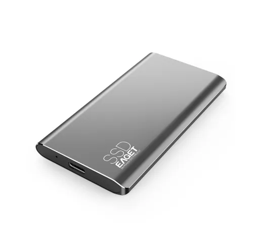 SSD portatile EAGET M1 SSD Type-C USB3.1 128GB SSD portatile ad alta velocità portatile in...