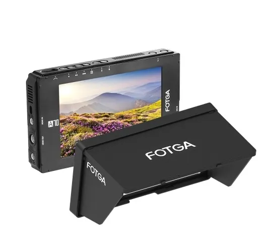 FOTGA A70TLS Monitor da campo FHD da 7 pollici Video Monitor da campo IPS Touchscreen SDI...