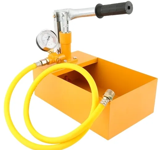Macchina della pompa di prova idraulica manuale del tester di pressione dell'acqua di allu...