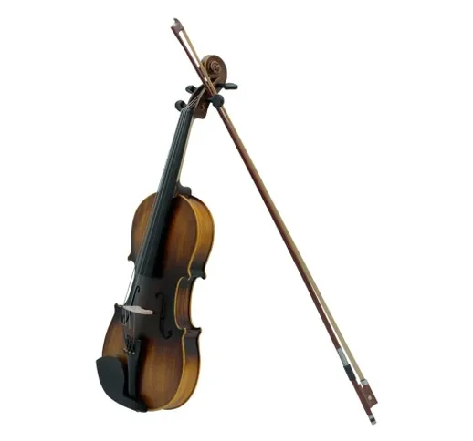 Pannello in legno di tiglio violino acustico opaco vintage 4/4