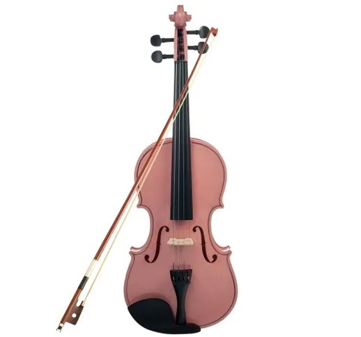 4/4 violino materiale in legno di acero con custodia morbida arco in legno massello per st...
