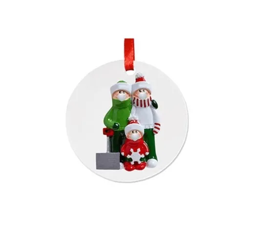 Kit di ornamenti natalizi Kit di decorazioni per appendere albero di Natale personalizzato...