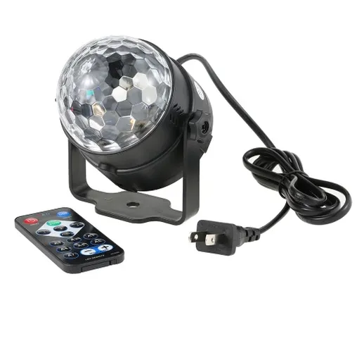 3W RGB telecomando Mini LED palla magica lampada fase effetto luce per discoteca KTV Club...