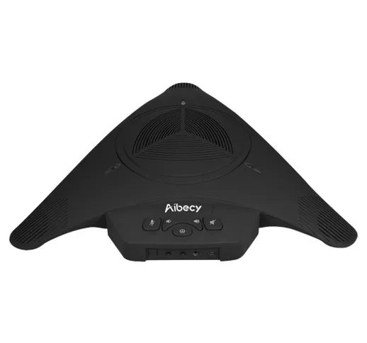 Aibecy MST-X1W 2.4G Wireless USB Videoconferenza Microfono vivavoce 6m 360 ° Pickup audio...