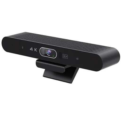 Telecamera per videoconferenza HD con webcam USB 4K con microfono e altoparlante
