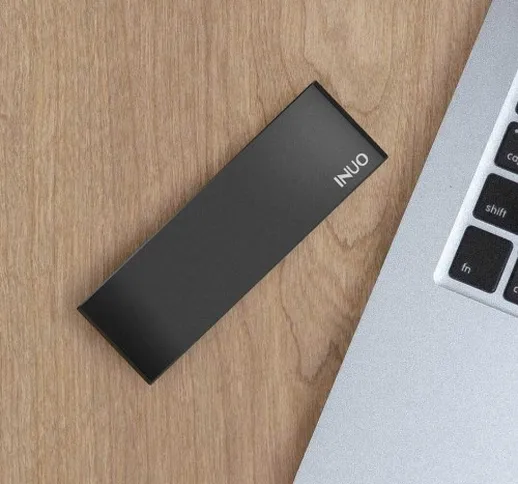 INUO M.2 SATA SSD a USB 3.0 Custodia per adattatore per lettore SSD esterno con contenitor...