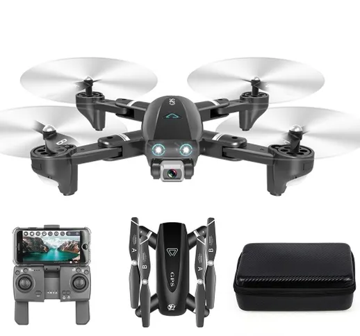 Drone CSJ S167 GPS 2.4G WIFI FPV con borsa per batterie 4K fotocamera 3
