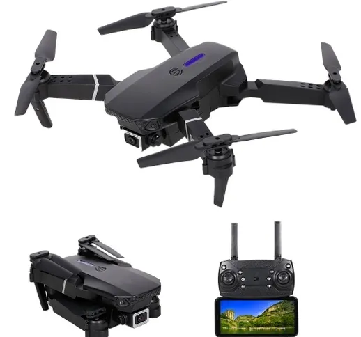LS-E525 WiFi FPV 4K Camera Drone Headless Mode Dual Camera Drone