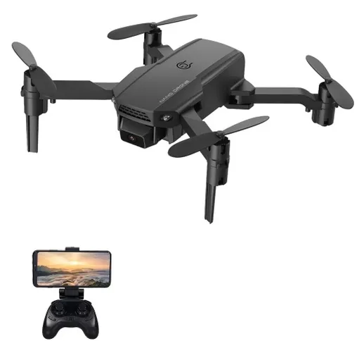 KF611 4K Camera Mini Drone Pieghevole Quadcopter Giocattolo da interno con funzione Traiet...