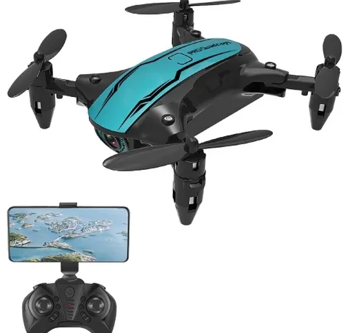 CS02 Wifi FPV 4K Fotocamera RC Drone Principiante Drone Mini Quadricottero pieghevole Gioc...