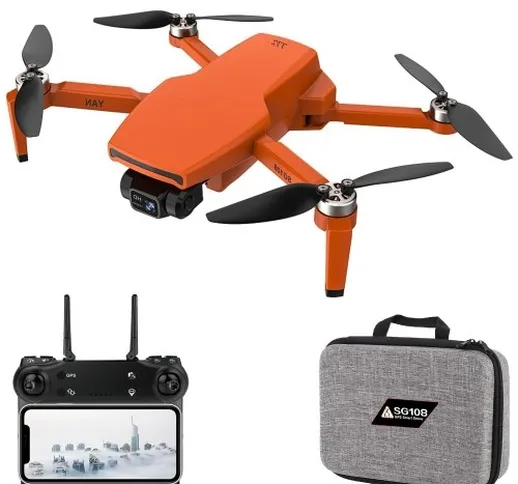 5G Wifi FPV GPS 4K Camera RC Drone 2 assi Gimbal Brushless Motor RC Quadcopter con custodi...