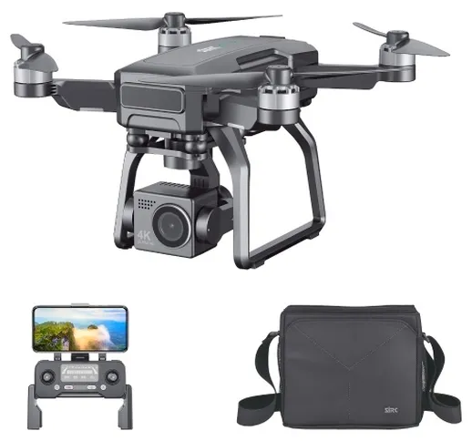 SJRC F7 PRO 5G WIFI GPS FPV 4K Fotocamera Drone con Gimbal a 3 assi Meccanico Distanza mas...