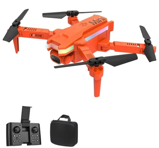 Quadcopter RC con doppia fotocamera 4K RC Drone con funzione di controllo dei gesti Pacche...