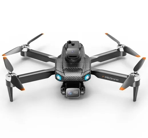 P8 GPS 4K Doppia fotocamera Telecomando Drone Evitamento degli ostacoli Motore brushless L...