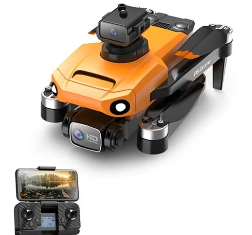 P8 4K Doppia fotocamera Telecomando Drone Evitamento degli ostacoli Motore brushless Local...