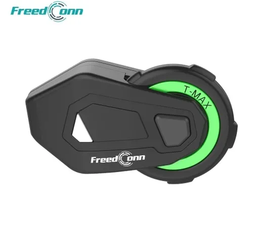 FreedConn T-MAX Cuffie per casco da moto Cuffie da moto Bluetooth 5.0