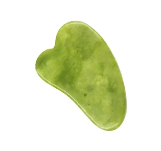 Strumento di massaggio raschiante Gua Sha Board Jade Stone Guasha