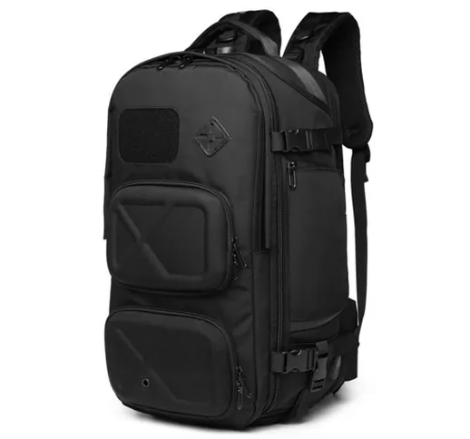 ozuko New Style Outdoor Backpack Man USB Antifurto Zaino da viaggio impermeabile multifunz...