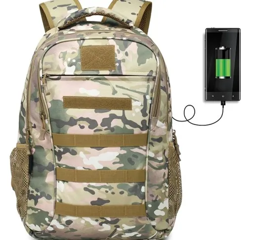 Borsa tattica militare impermeabile di sport all'aperto 50L