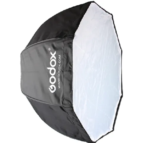 Godox portatile Octagon Softbox 80cm / 31.5in ombrello Brolly Riflettore per Speedlight