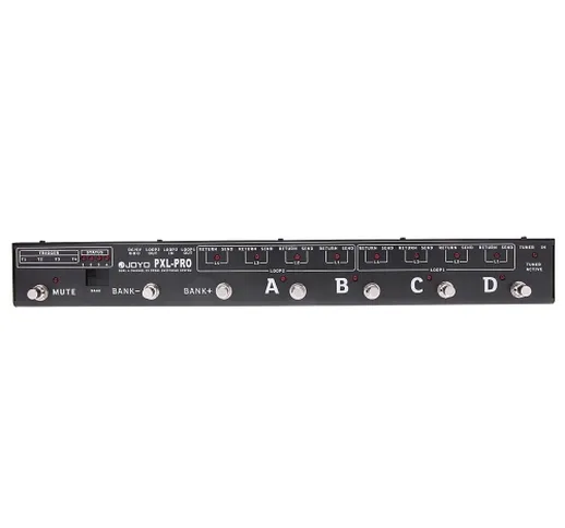 Joyo PXL-PRO Controller pedale programmabile sistema 32 effetti Sets Loop canale durale 4...