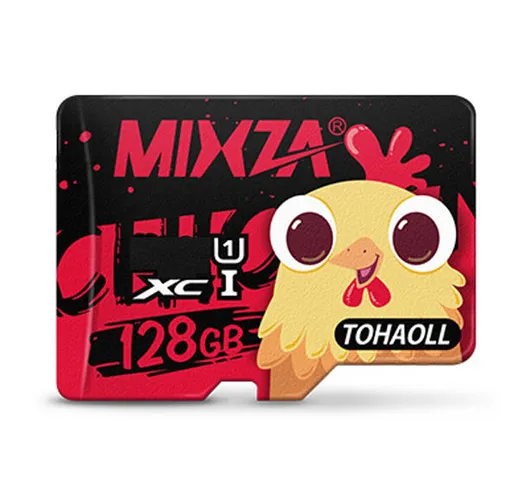 Mixza Year of the Rooster U1 128GB Micro SD Memory Card in edizione limitata