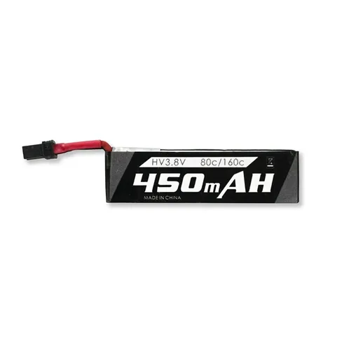 Emax Nanohawk X Pezzo di Ricambio 1S 3.8V 450mAh 80C/160C Lipo Batteria XT30 Spina per RC...