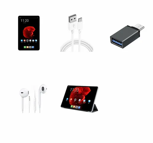 Set di accessori Alldocube iPlay 50 Mini UNISOC T606 Octa Nucleo 4GB RAM+8GB Memoria virtu...