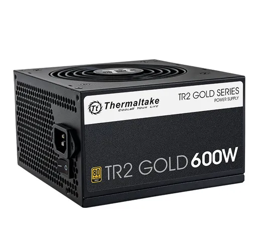 Thermaltake TR2-600W GOLD Alimentatore nominale 600W ATX 12V V2.3 80 PLUS certificato Vent...