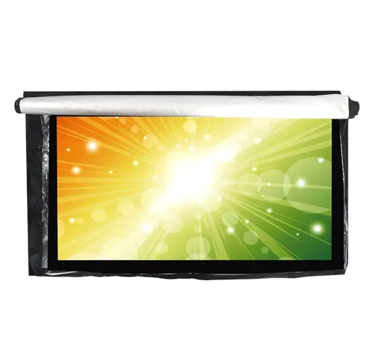 Copertura TV impermeabile per esterni Protezione TV nera per 32 a 70 LCD LED